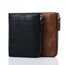 exclusive for Korean fashion casual PU men's wallet RFID zipper multi-card short wallet