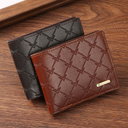 supply pu change wallet card Bag Men's wallet Short Source manufacturers wallet