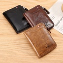 anti-theft card bag large capacity wallet men's wallet ticket clip card bag manufacturers can be sent on behalf