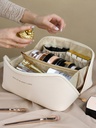 Puleather Cloud Pillow Cosmetic Bag Large Capacity High Color Travel Portable Toiletry Bag Cosmetic Storage Bag