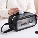 Portable hand-held cosmetic bag large capacity high-value waterproof wash bag net red explosions wash wash cosmetic bag