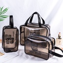 Miaoran ins Style Toiletry Bag Portable Cosmetic Bag Waterproof Portable Travel Cosmetics Large Capacity Storage Bag Box