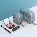 Makeup Storage Bag Mini Portable Waterproof Cosmetic Bag Korean Simple Women's Portable Cosmetic Mouth Red Bag