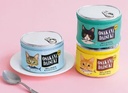 现货少女可爱沙丁鱼罐头造型收纳包圆筒卡通创意猫咪鱼罐头化妆包