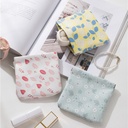 ins super popular portable leather mini cosmetic bag small lipstick air cushion storage bag airpod earphone bag Sundries