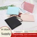 South Korea girls' fashion cosmetic bag portable clutch cosmetic bag gift leather storage bag factory