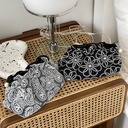 Embroidered Clutch Bag Evening Bag Essential Oil Bag Fragrance Cosmetic Bag Lace Cosmetic Bag
