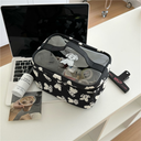 Original curly dog cosmetic bag large capacity portable storage bag portable travel wash bag skin care product storage bag