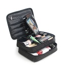 Lingge Waterproof Cosmetic Bag Double Layer Large Capacity Cosmetic Case Multifunctional Partition Wash Storage Bag