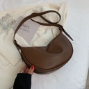 High-grade bag niche design women's bag fashion casual women's messenger bag all-match dumpling bag