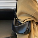 Viney Underarm Bag Women's Bag Cowhide Bag Women's Crossbody Bag Autumn and Winter Large Capacity Commuter Shoulder Bag