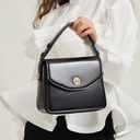 bag women's summer simple elegant retro shoulder bag women's fashionable texture crossbody handbag