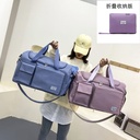 foldable portable travel bag wet and dry separation fitness bag expandable luggage bag traveling bag