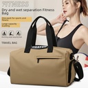 Fitness Bag Men's wet and dry separation swimming sports training storage bag large capacity travel bag women's boarding luggage bag