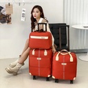 拉杆包旅行包轻便行李箱万向轮大容量行李包男女礼品登机箱包LOGO