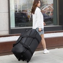 Super Large Capacity Oxford Cloth Trolley Travel Bag for Men and Women Going Out to Work Storage Folding Luggage Bag Consignment Luggage