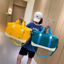 Fashion Travel Bag Dry and Wet Separate Swimming Gym Bag Large Capacity Luggage Bag Internal Independent Shoe Bin