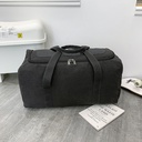 Large Capacity Canvas Portable Men's Bag Luggage Bag Lightweight Short-distance Travel Backpack Luggage Bag Thickened Travel Bag