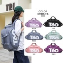 Summer Large Capacity Travel Bag Dry and Wet Separate Shoe Bin Fitness Sports Swimming Solid Color Handbag