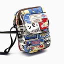 Printed Canvas Shoulder Crossbody Mobile Phone Bag Large Capacity Fashion Women's Bag Full 200 Free Shipping