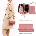 Korean Style Women's Bag Fashion Trendy Crossbody Shoulder Bag Large Capacity Multifunctional Mobile Phone Bag Satchel