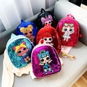 Kindergarten middle and small class schoolbag cartoon sequins 3-6 years old 5 children backpack autumn and winter boys and girls backpack