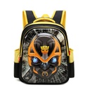Primary School Schoolbag 12 Children Transformers Bumblebee Grade 1-3 Kindergarten Boys 6 Years Old Backpack