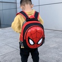 This year's Spiderman kindergarten children's schoolbag waterproof cartoon schoolbag primary school student eggshell schoolbag backpack