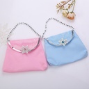 Frozen pink blue snowflake love children handbag Crown magic wand fashion personality exquisite set