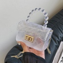 Little Girl's Birthday Gift Children's Day Gift Coin Purse Key Bag Women's Bag Crossbody Bag Chain Portable Jelly Bag