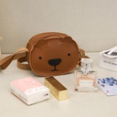 Baby bag mini Korean style cartoon bear messenger bag western style boys and girls children cute coin purse handbag fashion