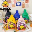 G.DUCK children's bag yellow DUCK fashion girls messenger bag cartoon shoulder chest bag cute foreign style tide