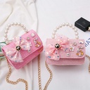 Children's messenger bag shoulder fashion Western Princess Korean style cute baby coin purse bag fashion