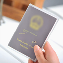 磨砂透明护照护照套现货 护照夹塑料证件套 防水磨砂旅行多功能夹