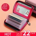 Card Bag Coin Purse Women's Small and Large Capacity Multi-Card Holder Ultra-thin Simple Exquisite High-end Women's Driver's License