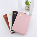 leather ID bag aircraft travel Passbook protective case Passbook holder PU leather card cover manufacturers in stock