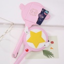 Second Dimension Magic Wand Props Card Set Wing Card Set Cute Girl's Staff Fairy Stick Bus Card Set