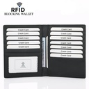 Factory card bag leather bank card large capacity rfid anti-theft card bag multi-card card holder neutral