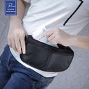 Multifunctional RFID Crossbody Passbook Bag Carry-on Nylon Waterproof Certificate Storage Bag Passbook Holder Certificate Bag