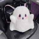 Ghost Kid Backpack Women's Personalized Doll Plush Doll Bag Japanese Style Cute Girl Cartoon Backpack