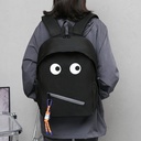 Student Backpack Korean Style Personality Monster Junior High School Campus Schoolbag Large Capacity Computer Backpack