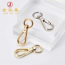Factory direct supply hanging plating 3 dog buckle hook buckle mountaineering buckle pet buckle hanging rope buckle luggage hardware accessories die casting