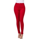 one-piece delivery slim fit multi-color stretch Denim trousers for women