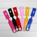 Korean version of PVC aircraft luggage tag boarding pass travel luggage tag luggage accessories
