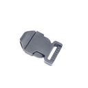 Factory exquisite inner with 15mm plastic adjustment buckle plastic luggage buckle