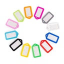 Factory direct luggage tag plastic luggage tag tag tag card set boarding travel hanging tag