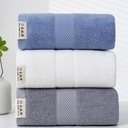 Towel Pure Cotton Gaoyang Factory Plain Absorbent Towel Cotton Ribbon Gifts Home Wash Towel