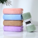 Thickened Coral Fleece Towel Soft Absorbent Household Adult Face Wash Towel Five Pack Hand Gift Towel Logo