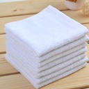 20g 25g 30g white cloth white square towel kitchen towel Hotel School kindergarten towel