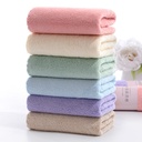 Factory coral fleece towel face washing adult face towel soft absorbent not easy to lint customized logo gift